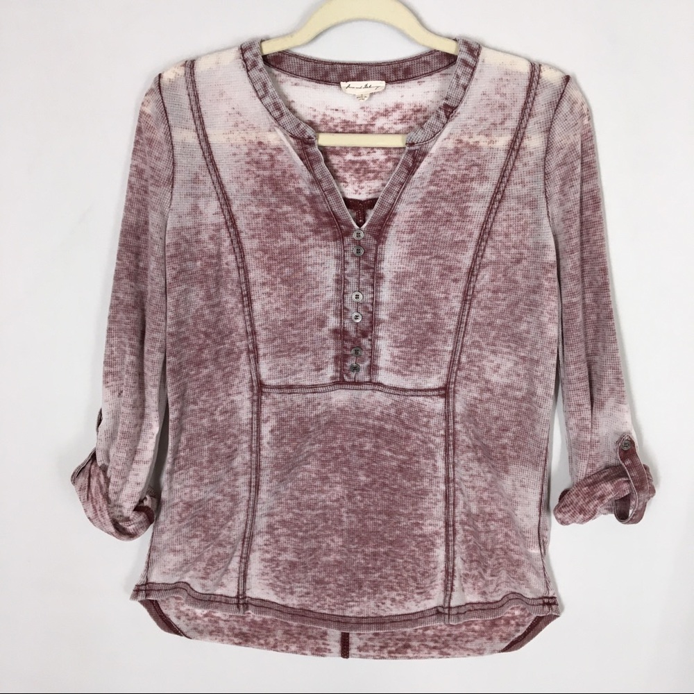 Jane and Delancey Burnout Distressed Tee